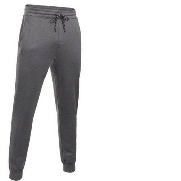 Mens Under Armour Joggers Sweatpants 3XL Gray Fleece Lined Storm Elastic Waist - Picture 1 of 5